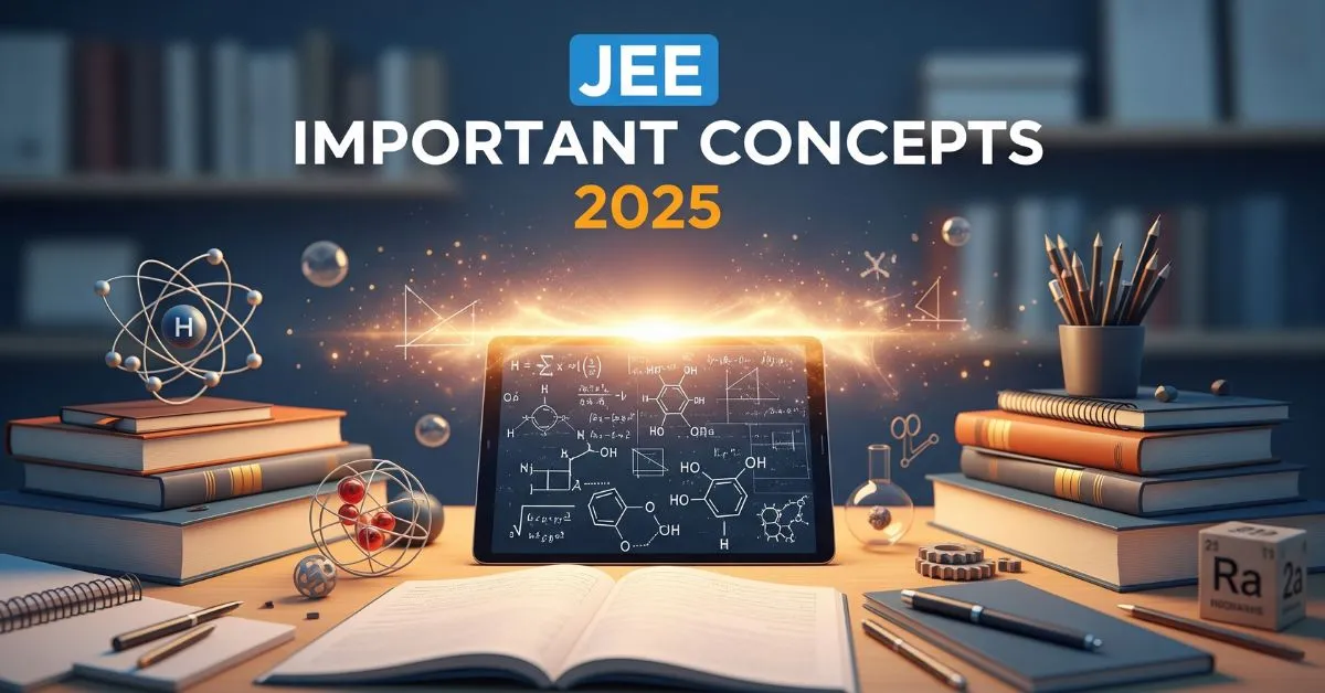 JEE Important Concepts 2025