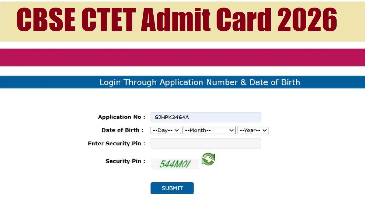 CTET 2026 Exam On February 8, CBSE To Release Admit Cards Soon