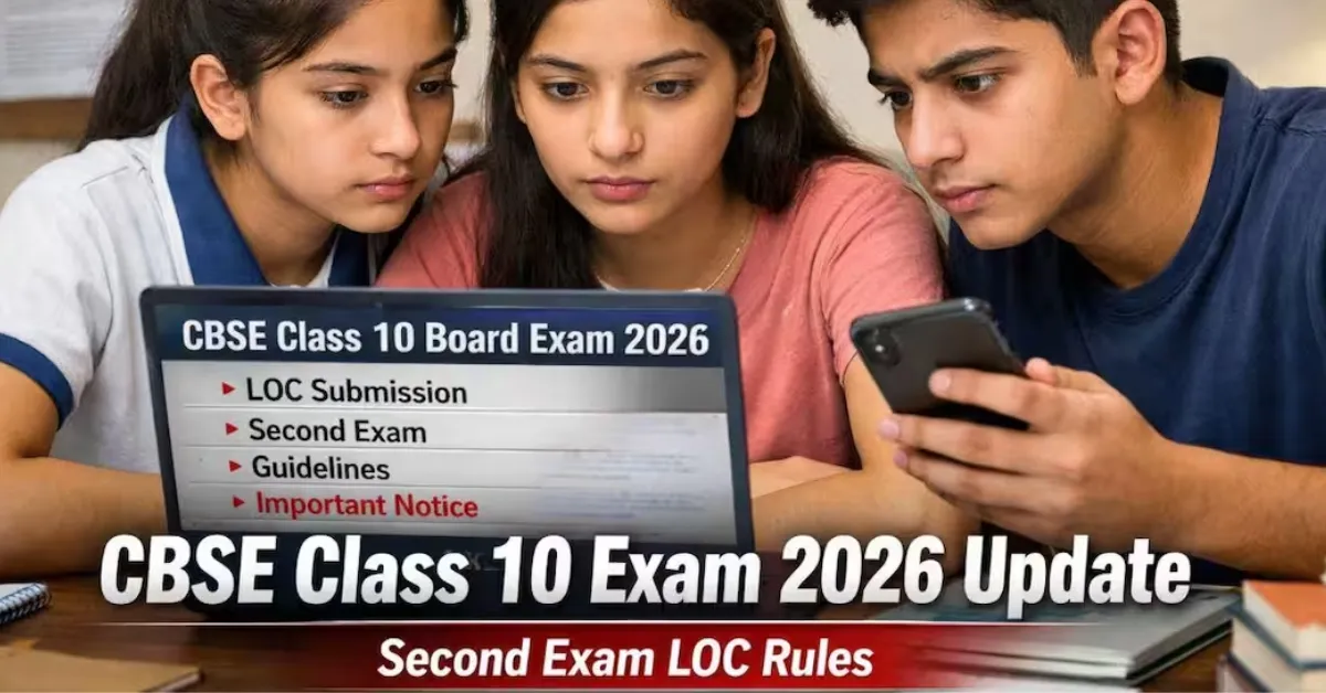 CBSE Class 10 Board 2026: Notice Issued For Second Exam LOC Submission